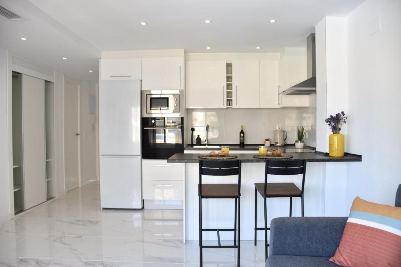 Apartamento Myflats Deluxe Seafront Arenales del Sol Exterior foto